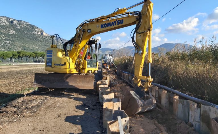 Riparazione rete fognante in località Ceccaccio nel Comune di Terracina - Riparazione rete fognante in località Ceccaccio nel Comune di Terracina